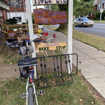 The Tiger Eye - Bike rack. Perfect if you are doing the Capital Area Greenbelt - Coffee & Tea Near Me - Harrisburg, Pennsylvania The Tiger Eye - Bike rack. Perfect if you are doing the Capital Area Greenbelt - Coffee & Tea Near Me - Harrisburg, Pennsylvania