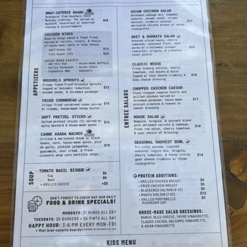 Hops & Thyme - Menu - Beer Gardens Near Me - Lakeway, Texas