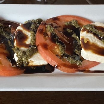 Hale House - Pesto Caprese Salad - American Near Me - Charleston, West Virginia Hale House - Pesto Caprese Salad - American Near Me - Charleston, West Virginia