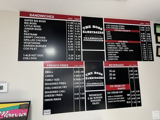Menu photo 1 Boss Burger Oroville, CA Menu photo 1 Boss Burger Oroville, CA