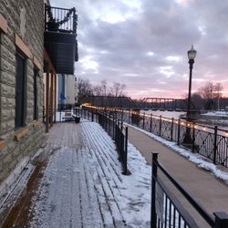 118 Proof - Outdoor seating for 100 on the Grand River when it warms up!