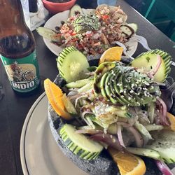 Mariscos Colima - Aguachiles , not too spicy, feeds 2