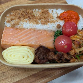 Konbini - Salmon Bento - Japanese Near Me - San Francisco, California Konbini - Salmon Bento - Japanese Near Me - San Francisco, California