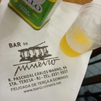 Bar do Mineiro - Nice cold beer to go down with your beer. - Brazilian Near Me - Rio de Janeiro, RJ