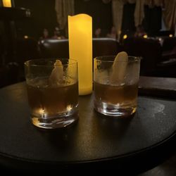 The Hi Brau Room - Black walnut Sazerac