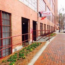Downtown Durham YMCA Wellness Center - Front entrance (once you enter make your way to the bottom floor!)