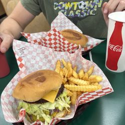 Burger Box No 27 - Bacon burger and fries