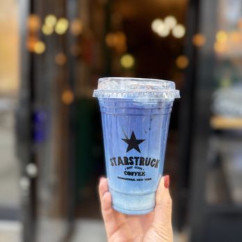 Starstruck Coffee - Iced Blue Matcha (~$8) - Coffee & Tea Near Me - New York, New York Starstruck Coffee - Iced Blue Matcha (~$8) - Coffee & Tea Near Me - New York, New York
