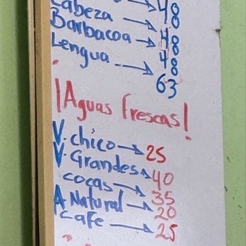 Tacos May - Menu - Tacos Near Me - Cabo San Lucas, BCS