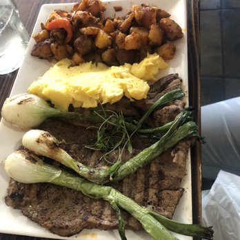 Tostadas - Carne Asada and Eggs - Breakfast & Brunch Near Me - San Jose, California Tostadas - Carne Asada and Eggs - Breakfast & Brunch Near Me - San Jose, California