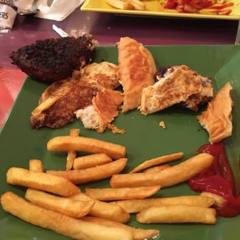 Mikey B's - This was my burger after they burnt it - Seafood Near Me - New Bedford, Massachusetts Mikey B's - This was my burger after they burnt it - Seafood Near Me - New Bedford, Massachusetts