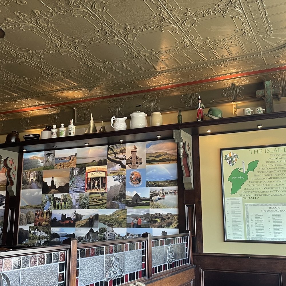 Hooligans Irish Tavern - Inside decor - Irish Near Me - Put In Bay, Ohio