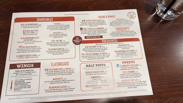 Menu photo 8 Crooked Pint Ale House Glendale, AZ Menu photo 8 Crooked Pint Ale House Glendale, AZ