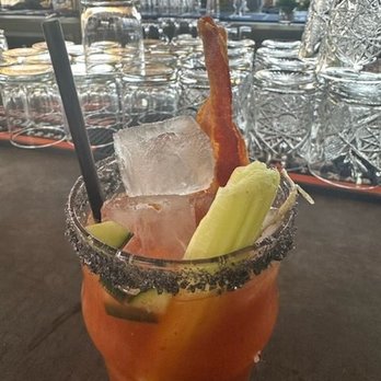 The Chicken Koop - First bloody Mary with no olives as shown on the menu photo and too much ice - Chicken Shop Near Me - Downey, California The Chicken Koop - First bloody Mary with no olives as shown on the menu photo and too much ice - Chicken Shop Near Me - Downey, California