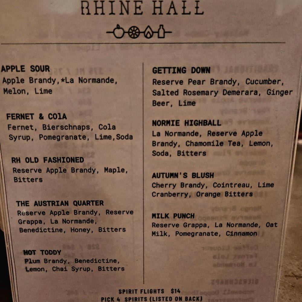 Rhine Hall Distillery - CocktailS AS of January 2022. - Cocktail Bars Near Me - Chicago, Illinois
