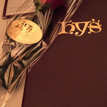 Hy's Steak House - for Valentine's Day, Hy's gives a complimentary rose to all the ladies :) - Steakhouses Near Me - Honolulu, Hawaii