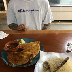 El Hidalguense - Birria, asada burrito. No pics of tacos, got too excited.
