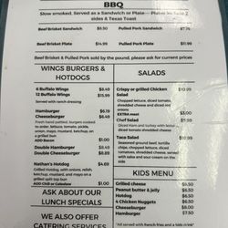 Ranch House Kitchen - Menu
