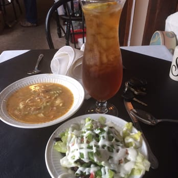 Brief Escape - Sweet tea, house salad, and chicken noodle soup - Seafood Near Me - Reidsville, Georgia Brief Escape - Sweet tea, house salad, and chicken noodle soup - Seafood Near Me - Reidsville, Georgia