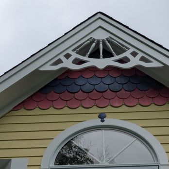 E D Painting - Peak at front of house - Painters Near Me