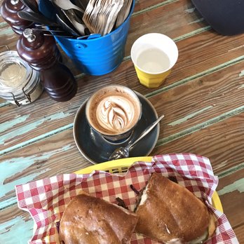 Basket Brothers - smokehouse sandwich with a mocha - Coffee & Tea Near Me - Sydney, NSW