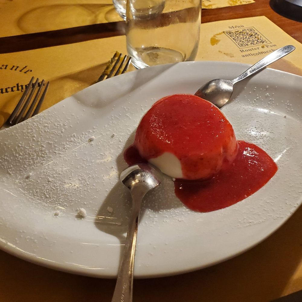 Antico Bucchero - Panna cotta - Italian Near Me - Orvieto, TR