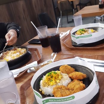 Pepper Lunch - spicy pork pepper rice and tonkatsu chicken rice - Japanese Near Me - Richmond, British Columbia Pepper Lunch - spicy pork pepper rice and tonkatsu chicken rice - Japanese Near Me - Richmond, British Columbia