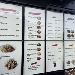 Chopstix - Menu for drive through