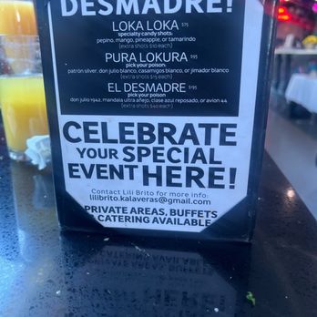 Kalaveras - Menu - Bars Near Me - Riverside, California Kalaveras - Menu - Bars Near Me - Riverside, California