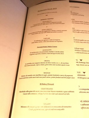 Menu photo 4 Armani Ristorante New York, NY