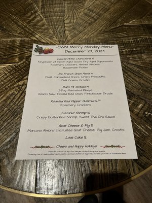 Menu photo 2 Coastal Wine Market Ponte Vedra, FL Menu photo 2 Coastal Wine Market Ponte Vedra, FL