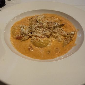 Mama Mia Too - Lobster Ravioli with crab meat Vodka sauce - Italian Near Me - Huntersville, North Carolina Mama Mia Too - Lobster Ravioli with crab meat Vodka sauce - Italian Near Me - Huntersville, North Carolina
