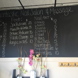 Phantastic Nails & Massage - Price list.
