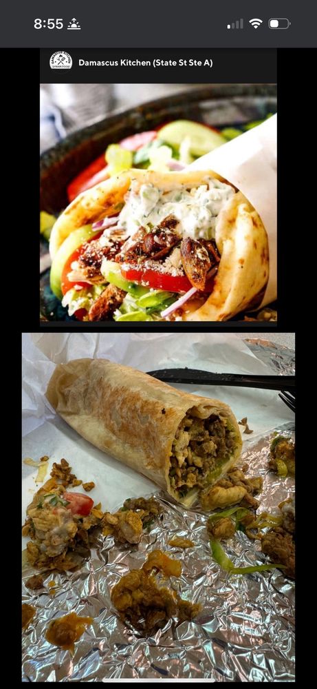 Food from Damascus Kitchen