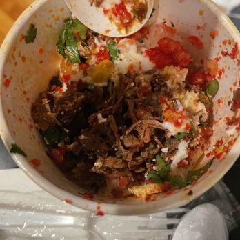 Birria LES - Loaded beef elote - Tacos Near Me - Brooklyn, New York