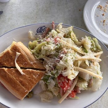 Columbia Restaurant - Half Cuban and 1905 salad - Spanish Near Me - Clearwater Beach, Florida