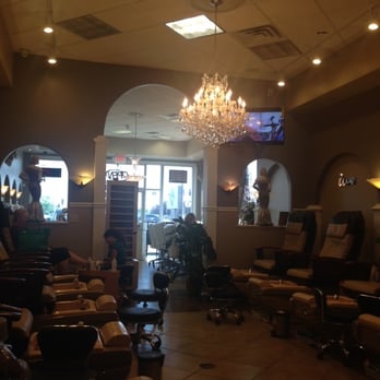 Spa Nails Salon - Inside very clean and relaxing - Nail Salons Near Me - Watertown, New York