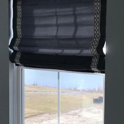 In Style Blinds - Custom, Cordless, Seamless ,Roman Shades with light filtering liner and valance