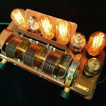 Illuminated Objects - Illuminated 1920s Philco Radio tuner - Antiques Near Me
