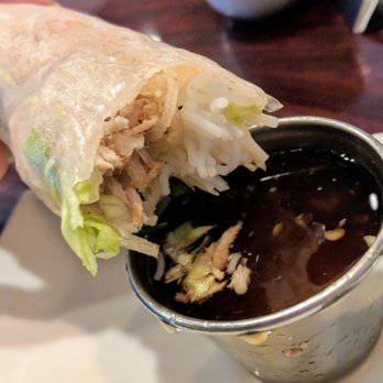 Viet Thai Cafe - Summer roll with pork skin and Vietnamese ham. - Thai Near Me - York, Pennsylvania