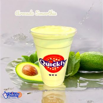 Quickly Boba - Fresh Avocado smoothie (non-dairy) - Bubble Tea Near Me - Van Nuys, California Quickly Boba - Fresh Avocado smoothie (non-dairy) - Bubble Tea Near Me - Van Nuys, California