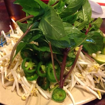 Pho Saigon - Basil, sprouts, jalapeños, and limes for 3 people. - Vietnamese Near Me - Catonsville, Maryland Pho Saigon - Basil, sprouts, jalapeños, and limes for 3 people. - Vietnamese Near Me - Catonsville, Maryland