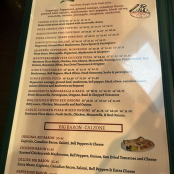 Gino's Ristorante - Menu part 5 - Pizza Near Me - Lancaster, California Gino's Ristorante - Menu part 5 - Pizza Near Me - Lancaster, California