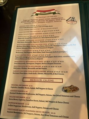 Menu photo 5 Gino's Ristorante Lancaster, CA Menu photo 5 Gino's Ristorante Lancaster, CA
