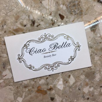 Ciao Bella Beauty Bar - Business card - Permanent Makeup Near Me - Dublin, California