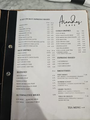 Menu photo 4 Arandas Cafe Imperial Beach, CA Menu photo 4 Arandas Cafe Imperial Beach, CA