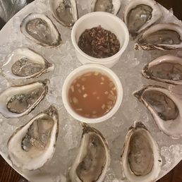 East coast oysters East coast oysters