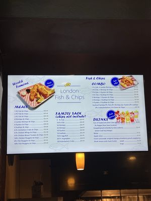 Menu photo 2 London Fish 'N Chips Hayward, CA