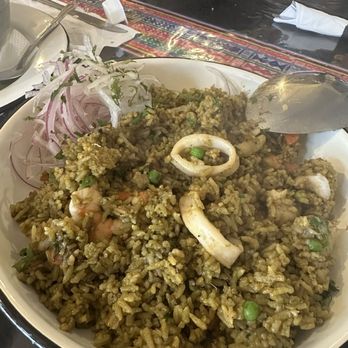 Casa Chaskis - Arroz con mariscos norteño - Peruvian Near Me - Long Beach, California Casa Chaskis - Arroz con mariscos norteño - Peruvian Near Me - Long Beach, California