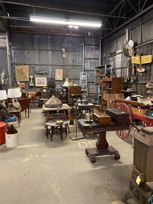 Antique Tobacco Barn by null